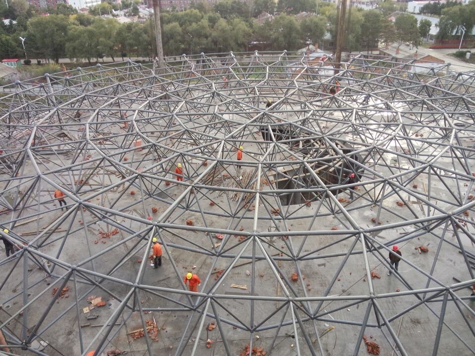 马鞍山全民健身中心网架